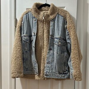 Blank NYC Beige and Black Jacket